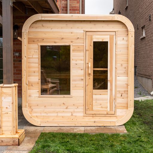 Sauna Luna White Cedar