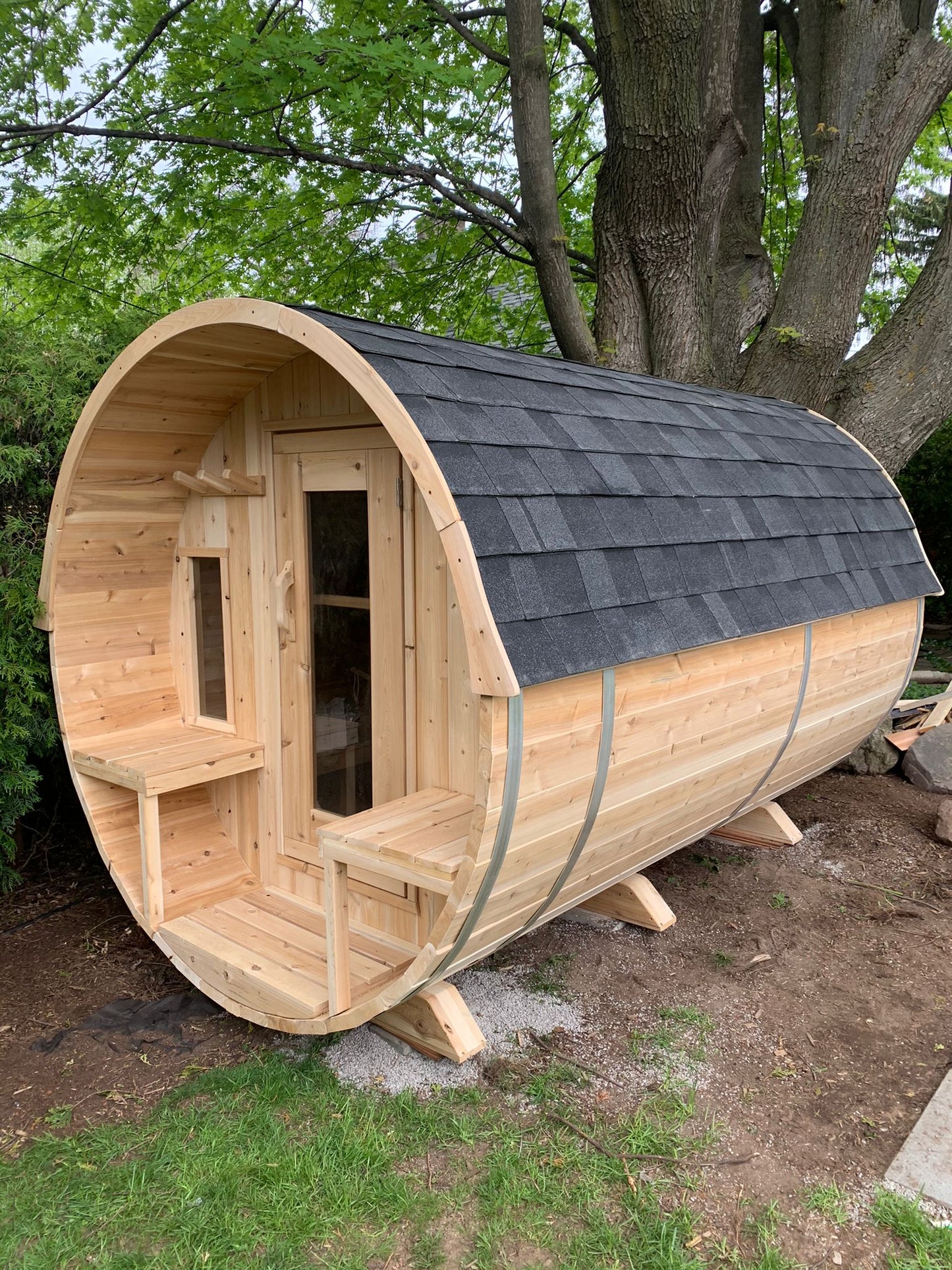 Roof Kit Options Barrel Sauna