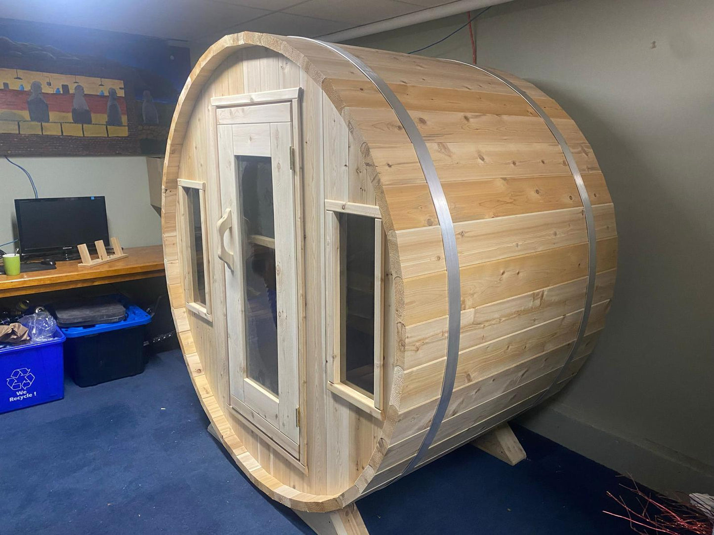 Sauna White Cedar Barrel