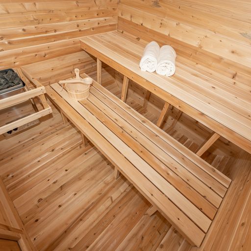 Sauna Luna White Cedar