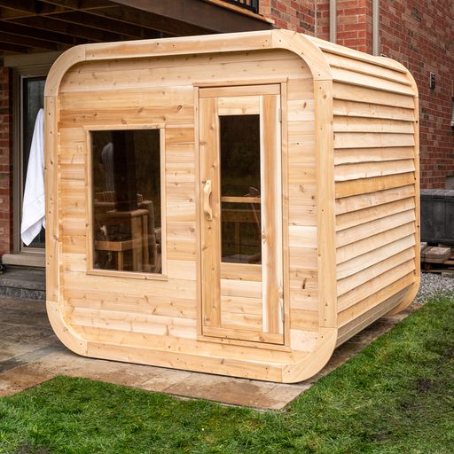 Sauna Luna White Cedar