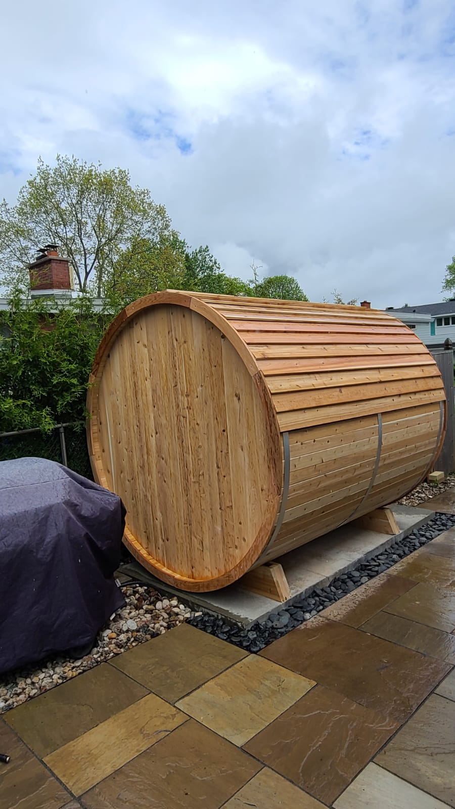 Roof Kit Options Barrel Sauna