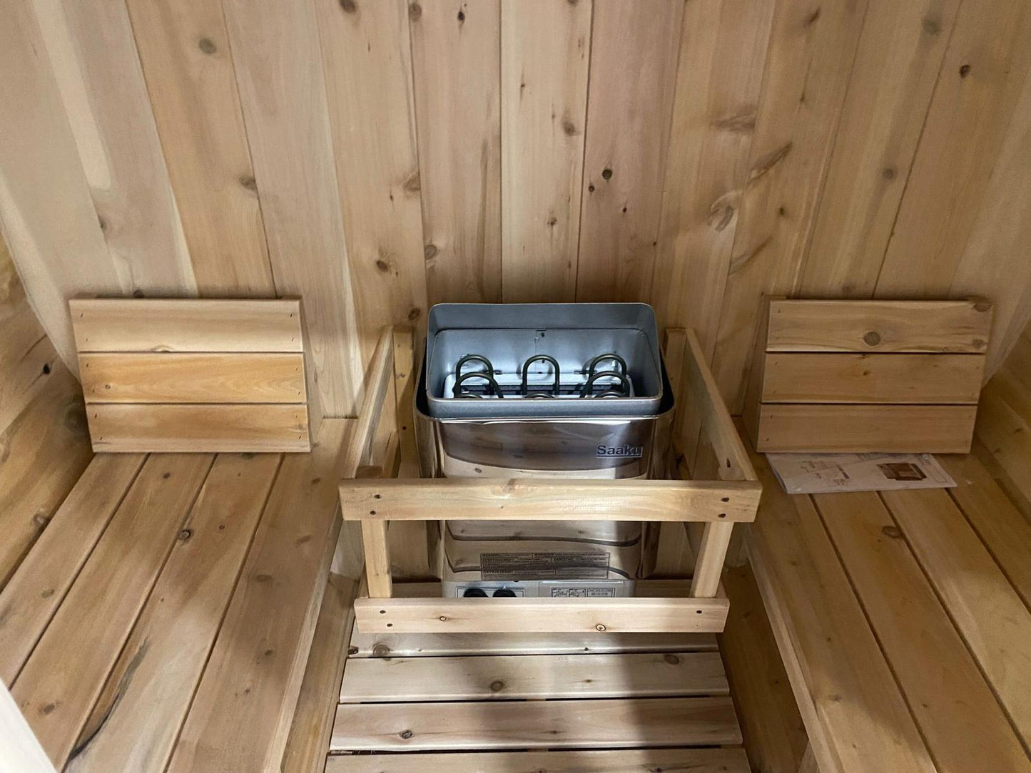 Sauna White Cedar Barrel