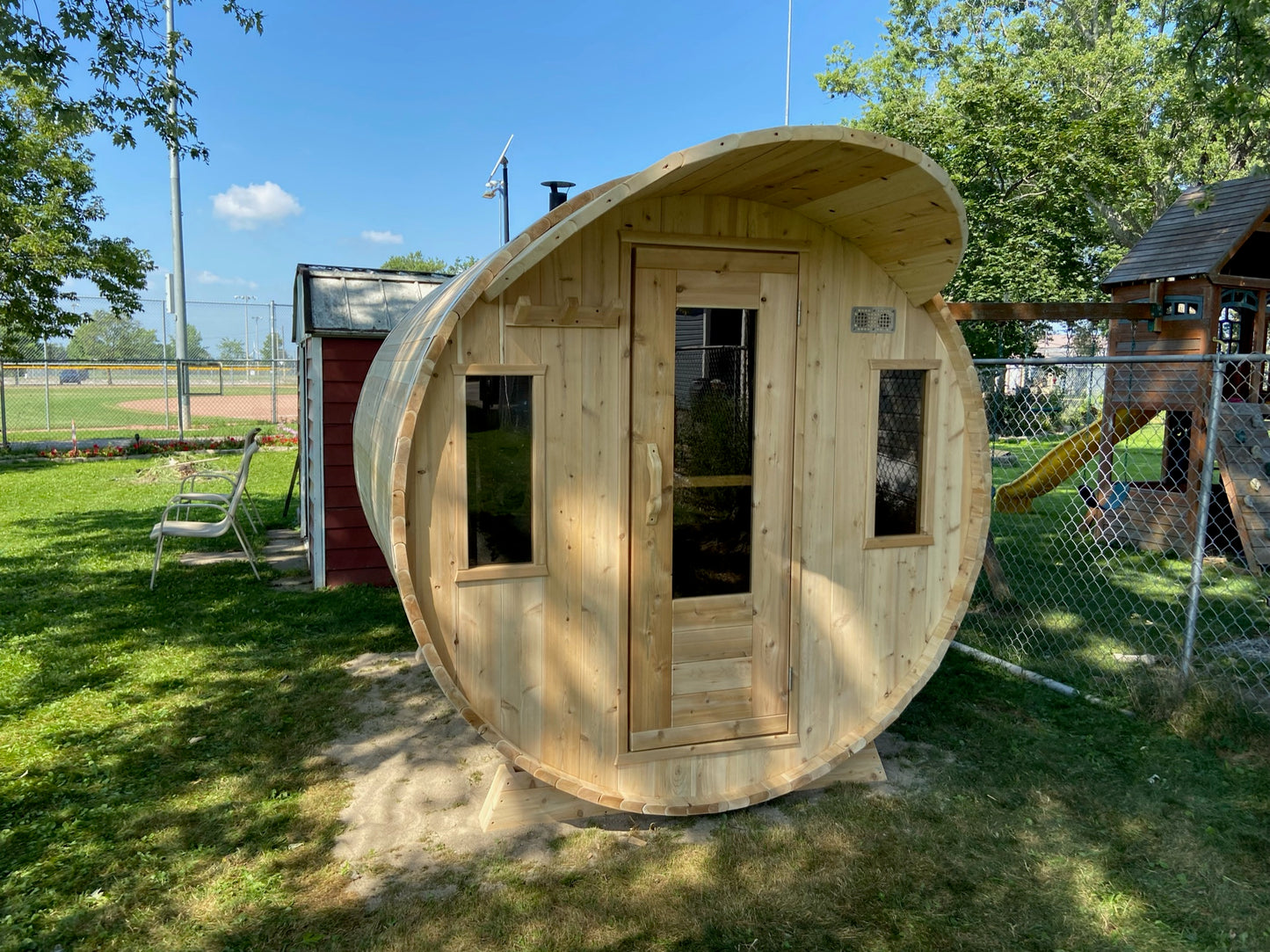 Sauna White Cedar Barrel
