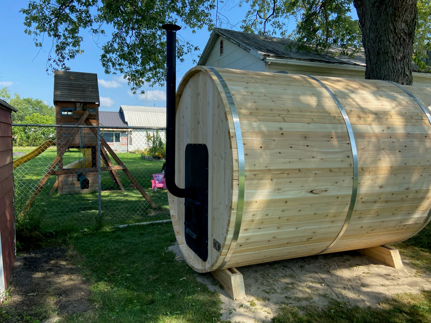 Sauna White Cedar Barrel