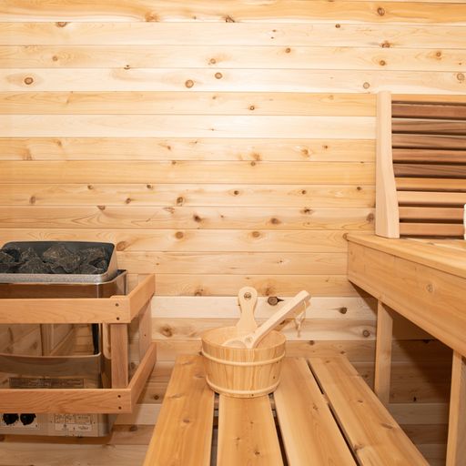 Sauna Luna White Cedar