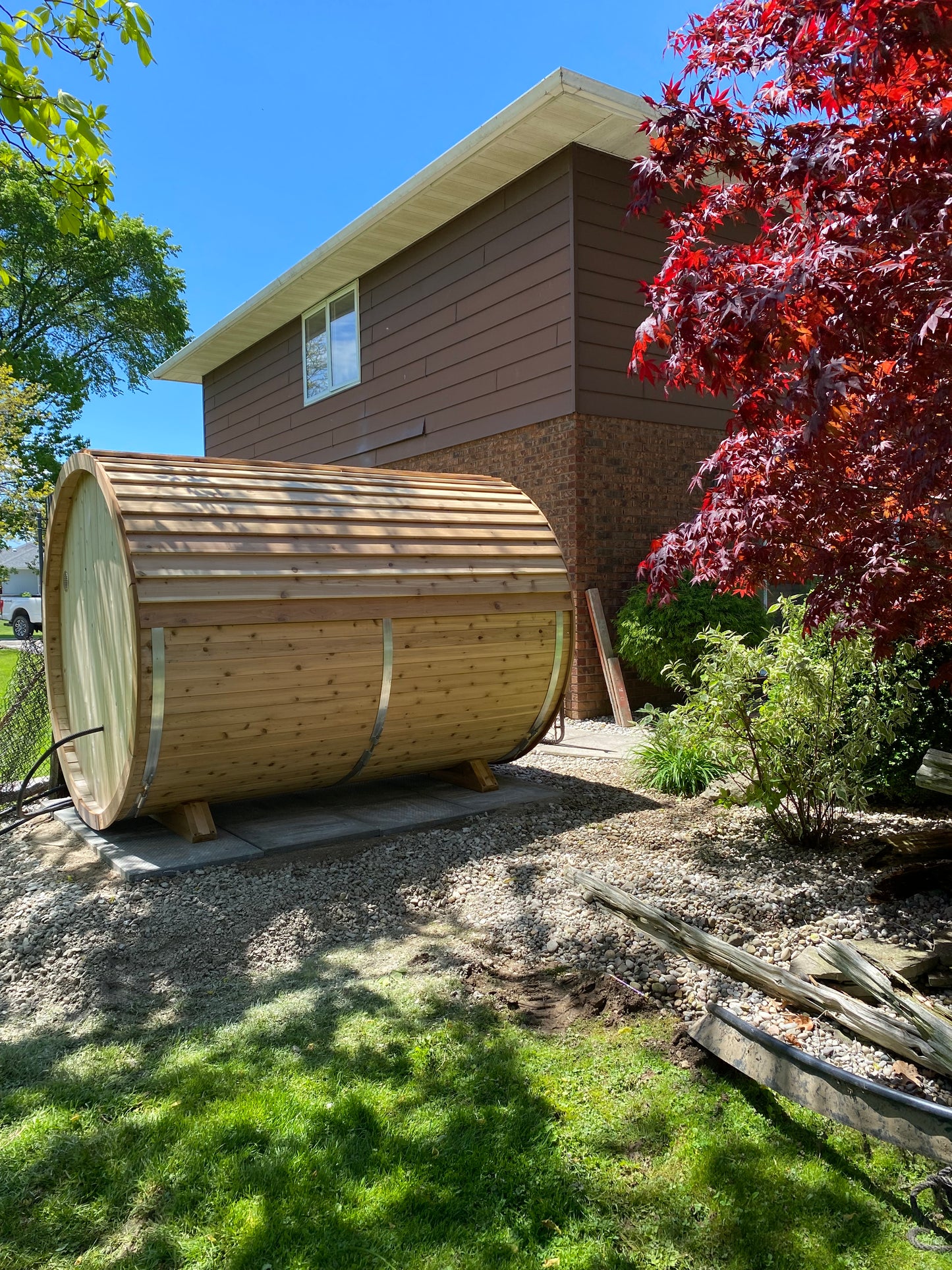 Roof Kit Options Barrel Sauna