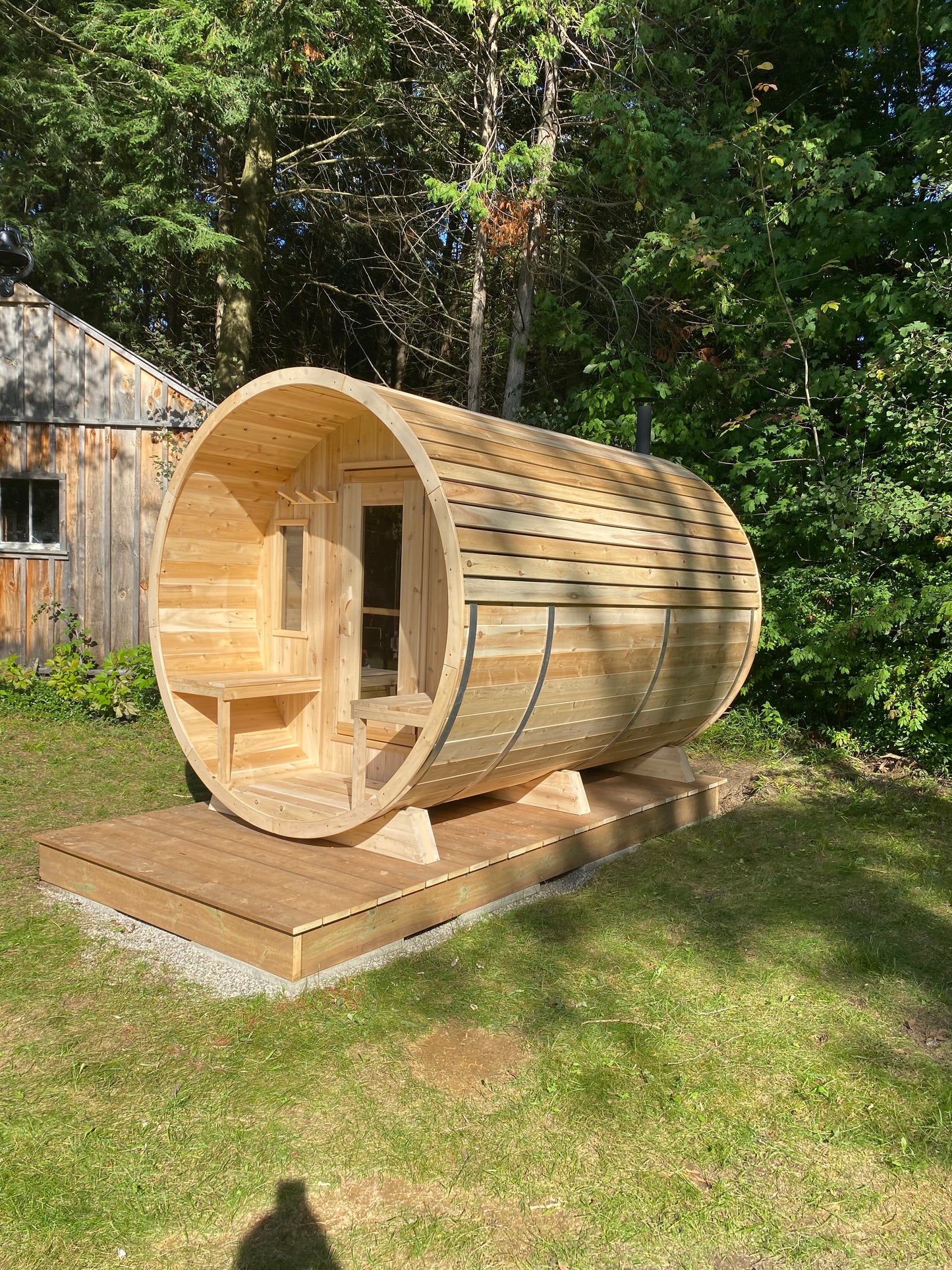 Sauna White Cedar Barrel