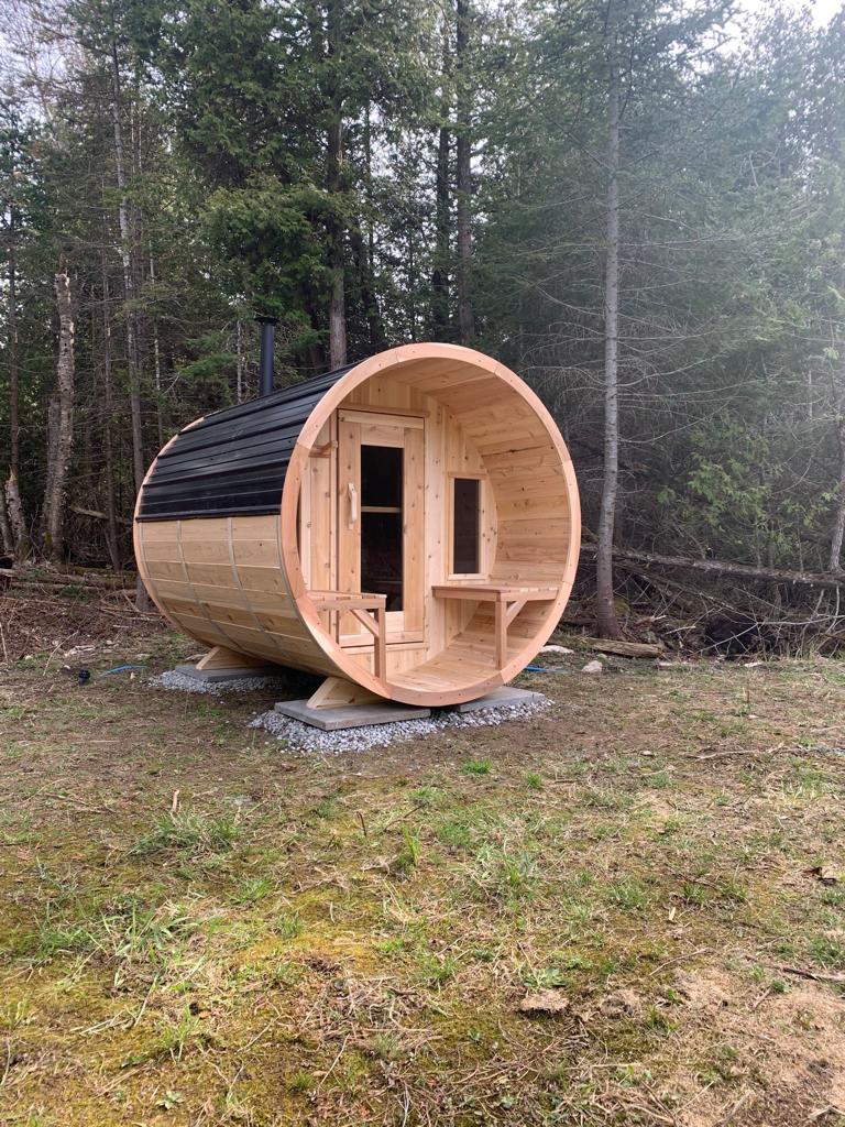 Roof Kit Options Barrel Sauna