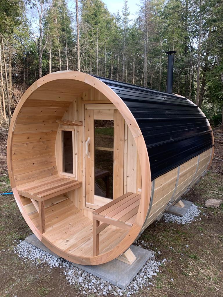 Roof Kit Options Barrel Sauna