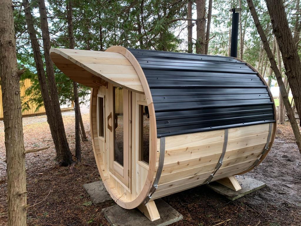 Roof Kit Options Barrel Sauna