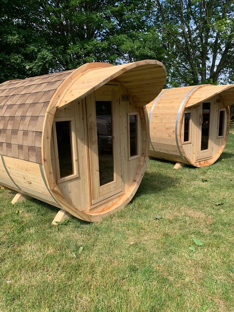 Roof Kit Options Barrel Sauna